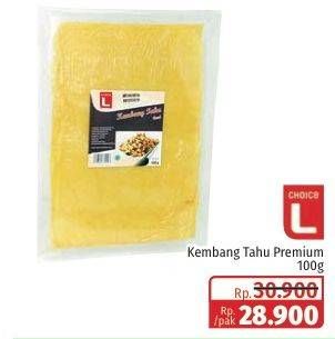 Promo Harga Choice L Kembang Tahu Premium 100 gr - Lotte Grosir