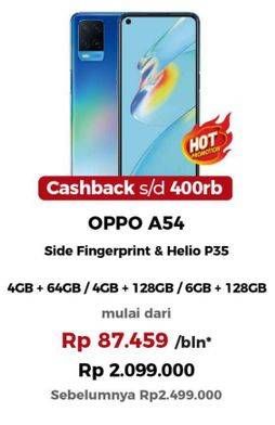 Promo Harga OPPO A54  - Erafone