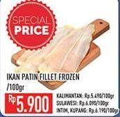 Promo Harga Fillet Patin per 100 gr - Hypermart