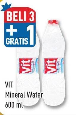 Promo Harga VIT Air Mineral 600 ml - Hypermart