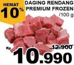 Promo Harga Daging Rendang Sapi Premium per 100 gr - Giant