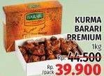 Promo Harga BARARI Kurma Premium Bam 1000 gr - LotteMart