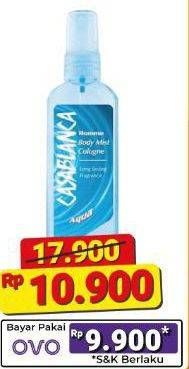 Promo Harga Casablanca Body Mist Aqua 100 ml - Alfamart