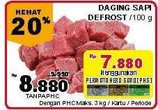 Promo Harga Daging Rendang Sapi per 100 gr - Giant