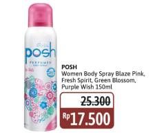 Promo Harga Posh Perfumen Body Spray/Hijab Perfumed Body Spray  - Alfamidi