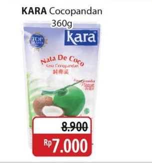 Promo Harga Kara Nata De Coco Cocopandan 360 gr - Alfamidi