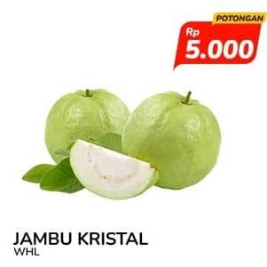 Promo Harga Jambu Kristal per 100 gr - Indomaret