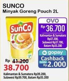 Promo Harga Sunco Minyak Goreng 2000 ml - Alfamart