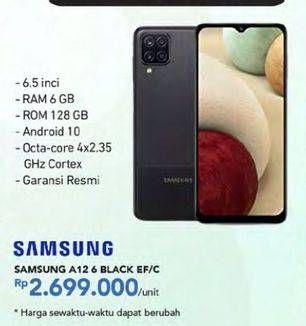 Promo Harga SAMSUNG Galaxy A12  - Carrefour