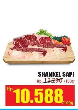 Promo Harga Daging Sengkel (Shankle) per 100 gr - Hari Hari