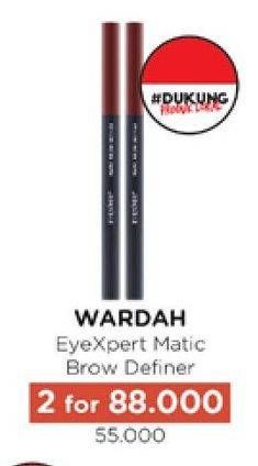Promo Harga Wardah EyeXpert Matic Brow Definer  - Watsons