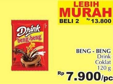 Promo Harga Beng-beng Drink Chocolate per 2 pouch 120 gr - Giant