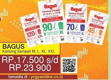 Promo Harga BAGUS Kantong Sampah M, L, XL, XXL  - Yogya