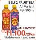 Promo Harga SOSRO Fruit Tea All Variants 500 ml - Alfamidi