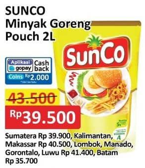 Promo Harga Sunco Minyak Goreng 2000 ml - Alfamart