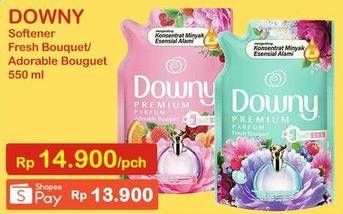 Promo Harga DOWNY Premium Parfum Adorable Bouquet, Fresh Bouquet 550 ml - Indomaret