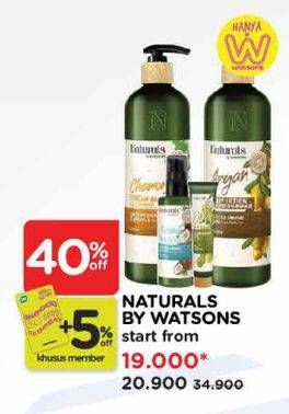 Promo Harga Naturals by Watsons   - Watsons