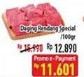 Promo Harga Daging Rendang Sapi Spesial per 100 gr - Hypermart