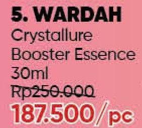 Promo Harga WARDAH Crystallure Activating Booster Essence 30 ml - Guardian