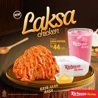 Promo Harga Laksa Chicken  - Richeese Factory
