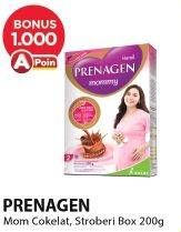 Promo Harga PRENAGEN Mommy Lovely Strawberry, Velvety Chocolate 200 gr - Alfamart