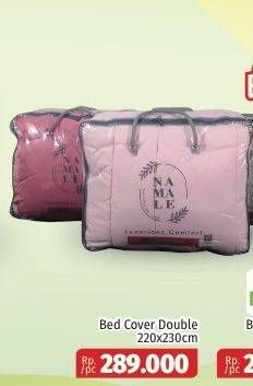 Promo Harga NAMALE Bed Cover Double 220 X 230 Cm 1 pcs - Lotte Grosir