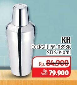 Promo Harga KH Cocktail Shaker PM-0898 STLS 350 ml - Lotte Grosir