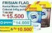 Promo Harga Frisian Flag Susu Kental Manis Cokelat, Putih 545 gr - Indomaret