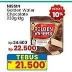 Promo Harga Nissin Golden Wafers Chocolate 300 gr - Indomaret