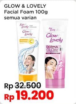 Promo Harga Glow & Lovely (fair & Lovely) Facial Foam All Variants 100 gr - Indomaret