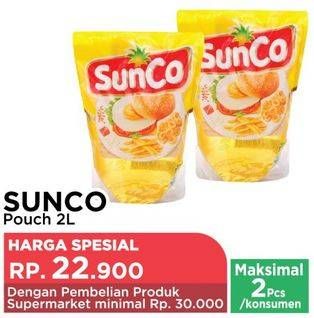 Promo Harga SUNCO Minyak Goreng 2 ltr - Yogya