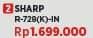 Sharp R-728(K)-IN | Microwave  Harga Promo Rp1.699.000