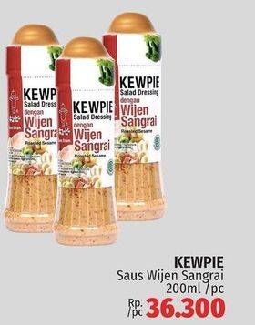 Promo Harga Kewpie Saus Siram Wijen Sangrai 200 ml - LotteMart