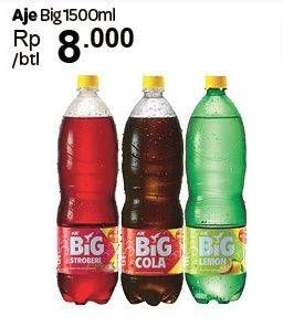 Promo Harga AJE BIG COLA Minuman Soda 1500 ml - Carrefour