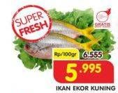 Promo Harga Ikan Ekor Kuning per 100 gr - Superindo