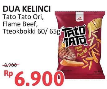 Promo Harga Dua Kelinci French Fries Tato Tato Original, Tteokbokki 60 gr - Alfamidi