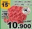 Promo Harga Daging Giling Sapi  - Giant