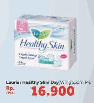 Promo Harga Laurier Healthy Skin Day Wing 25cm 14 pcs - Carrefour