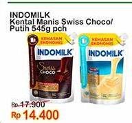 Promo Harga Indomilk Susu Kental Manis Cokelat, Plain 545 gr - Indomaret