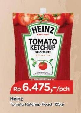 Promo Harga HEINZ Tomato Ketchup 125 gr - TIP TOP