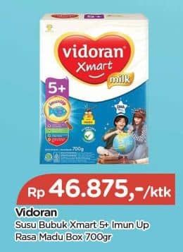 Promo Harga Vidoran Xmart 5+ Madu 725 gr - TIP TOP