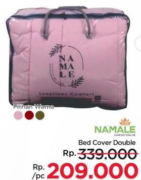Promo Harga Namale Bed Cover Double 220 X 230 Cm 1 pcs - Lotte Grosir