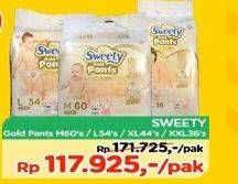 Promo Harga Sweety Gold Pants M60, L54, XL44, XXL36  - TIP TOP