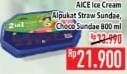 Promo Harga AICE Sundae Alpukat Strawberry 800 ml - Hypermart