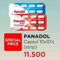 Panadol Paracetamol 10 pcs Harga Promo Rp11.500