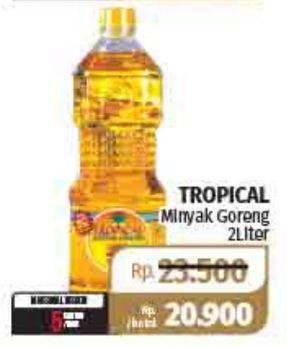 Promo Harga TROPICAL Minyak Goreng 2 ltr - Lotte Grosir