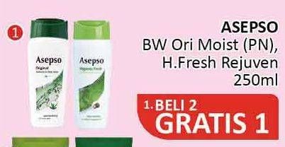 Promo Harga ASEPSO Body Wash Hygienic Fresh, Original 250 ml - Alfamidi