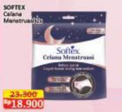 Promo Harga Softex Celana Menstruasi 2 pcs - Alfamart