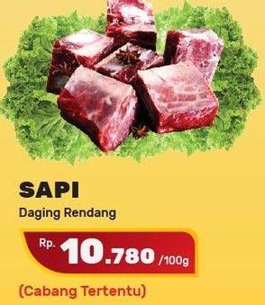 Promo Harga Daging Rendang Sapi Sapi per 100 gr - Yogya