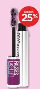 Promo Harga Maybelline The Falsies Lash Lift Waterproof Mascara 30 gr - Watsons